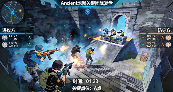 CSGO Ancient地图关键团战复盘现场配图